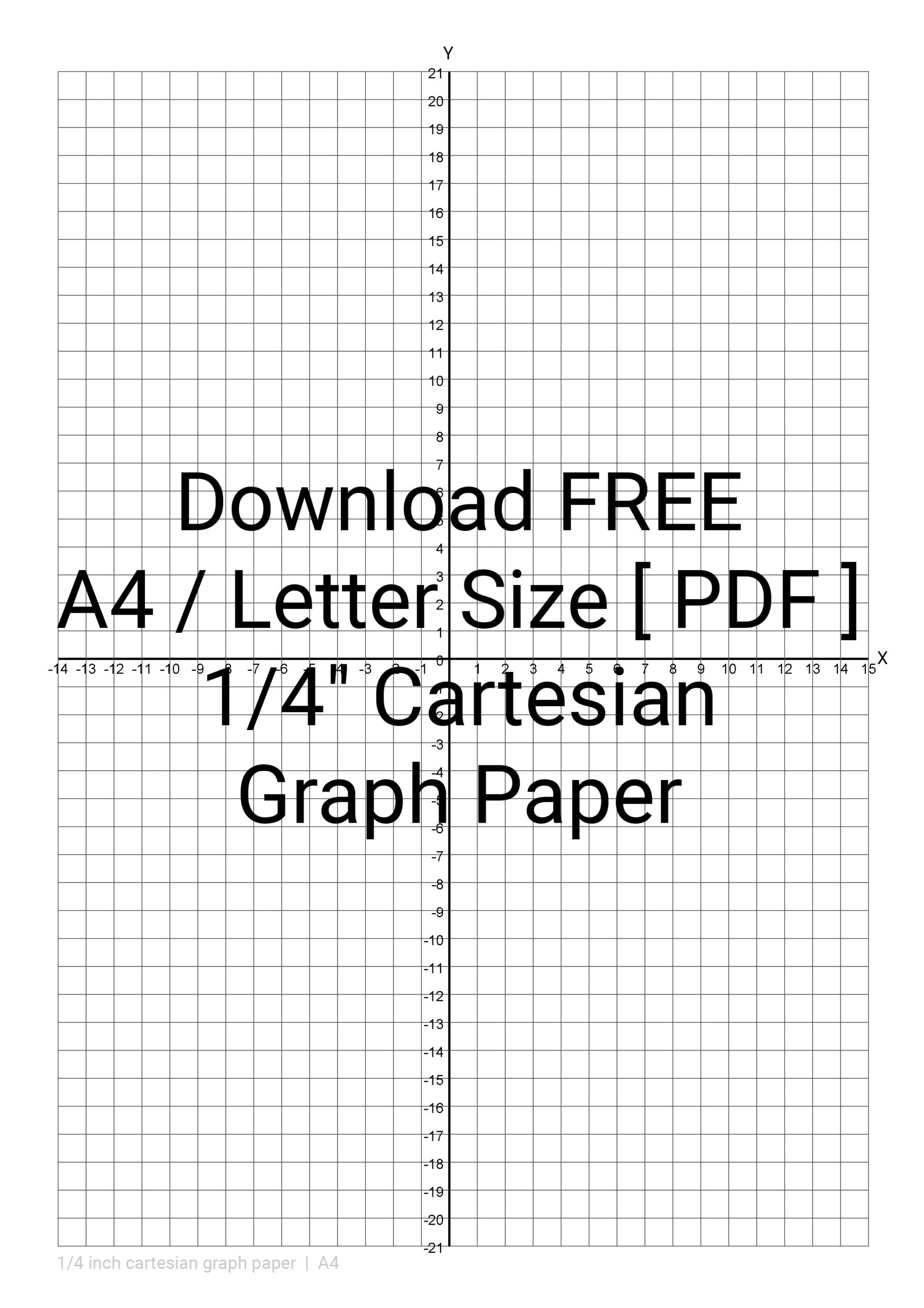 14 Free Printable Graph Paper Templates PDF 14 Free Printable Graph Paper Templates PDF