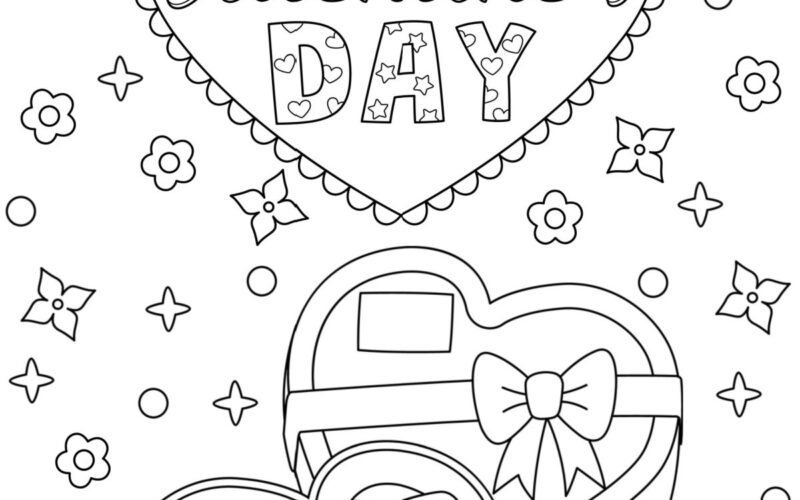 14 Valentine s Day Coloring Pages Free Printables For All Ages