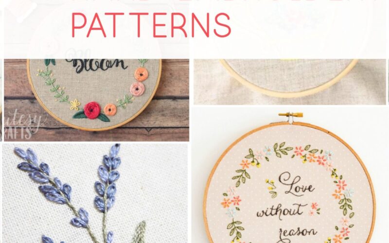 17 Sites With Fun And Free Hand Embroidery Patterns