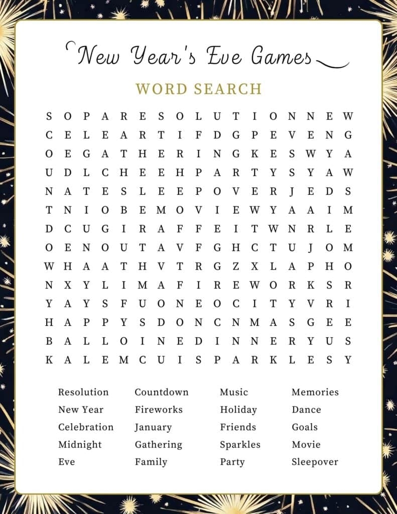 18 Free Printable Adults New Year s Eve Party Games Activities My Printable Home 18 Free Printable Adults New Year s Eve Party Games Activities My Printable Home