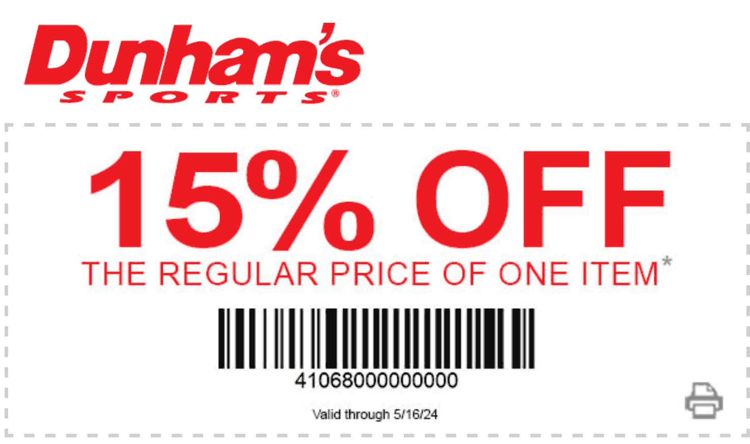20 Off A Single Item At Dunhams Sports Dunhams Sports March 2026 Coupons Promo Codes Deals 