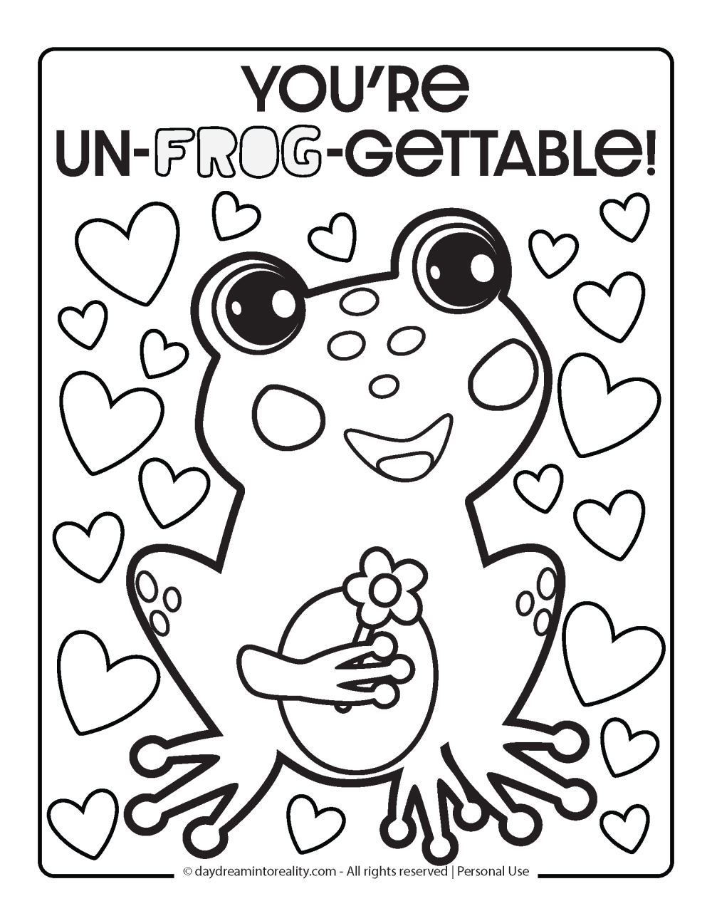 valentine day coloring pages printable