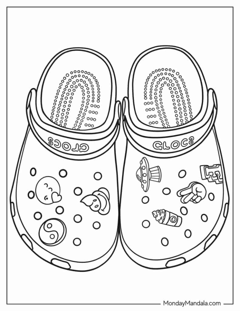 30 Shoe Coloring Pages Free PDF Printables 30 Shoe Coloring Pages Free PDF Printables