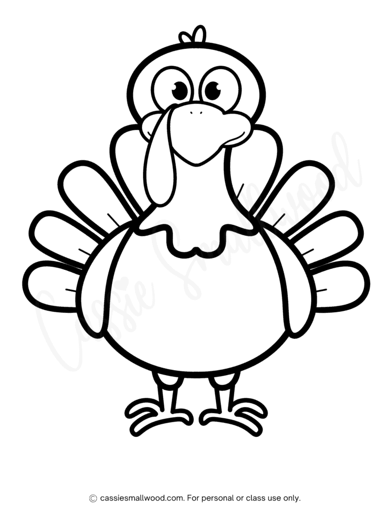 31 Cutest Turkey Templates Cassie Smallwood