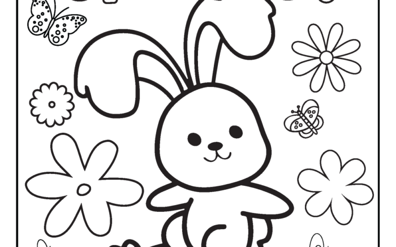 35 Spring Coloring Pages Free PDF Printables Daydream Into Reality