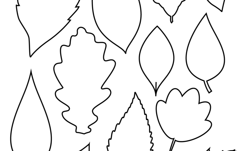 37 Printable Leaf Templates Outlines Shapes Free World Of Printables