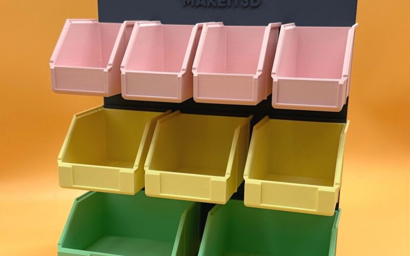3D Printable Wall Bins For Storage And Organization 3D File For 3D Printing Cults