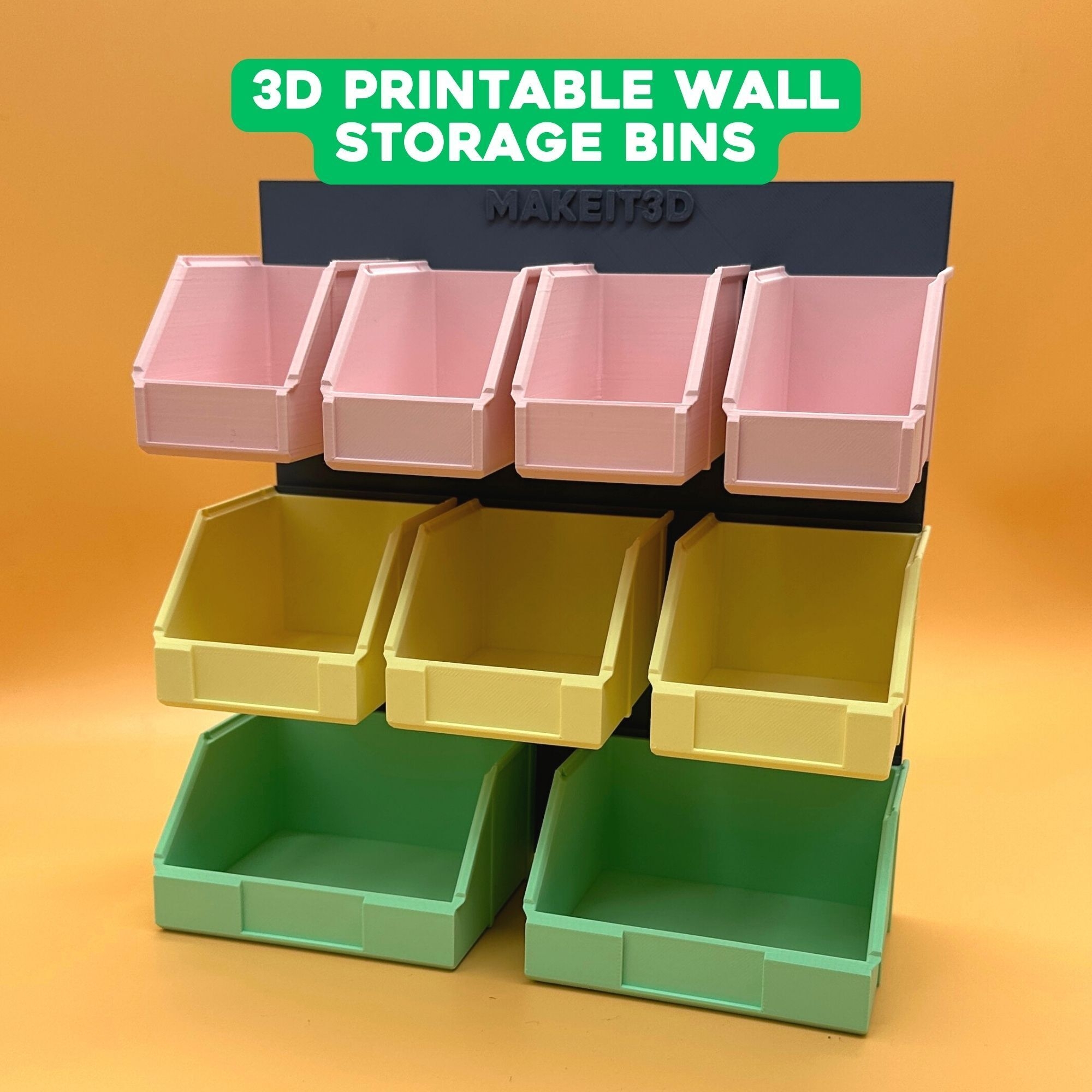 3D Printable Wall Bins For Storage And Organization 3D File For 3D Printing Cults 3D Printable Wall Bins For Storage And Organization 3D File For 3D Printing Cults