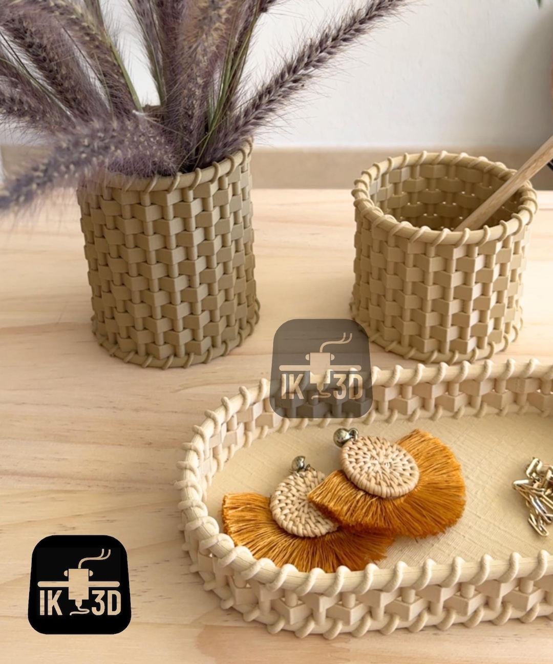 3D Printable Wicker Basket Container Set STL For 3D Printing Storage Bins Home Organization Cute 3D Model Home Decor Easy To Print Files Etsy 3D Printable Wicker Basket Container Set STL For 3D Printing Storage Bins Home Organization Cute 3D Model Home Decor Easy To Print Files Etsy