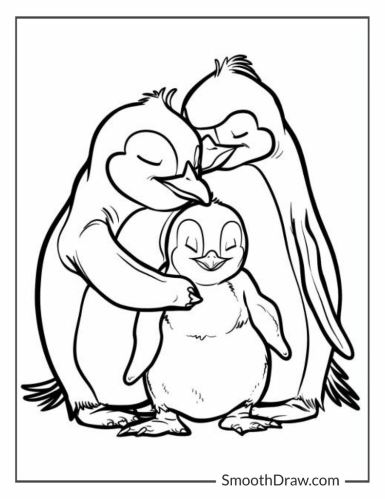 40 Penguin Coloring Pages 40 Penguin Coloring Pages