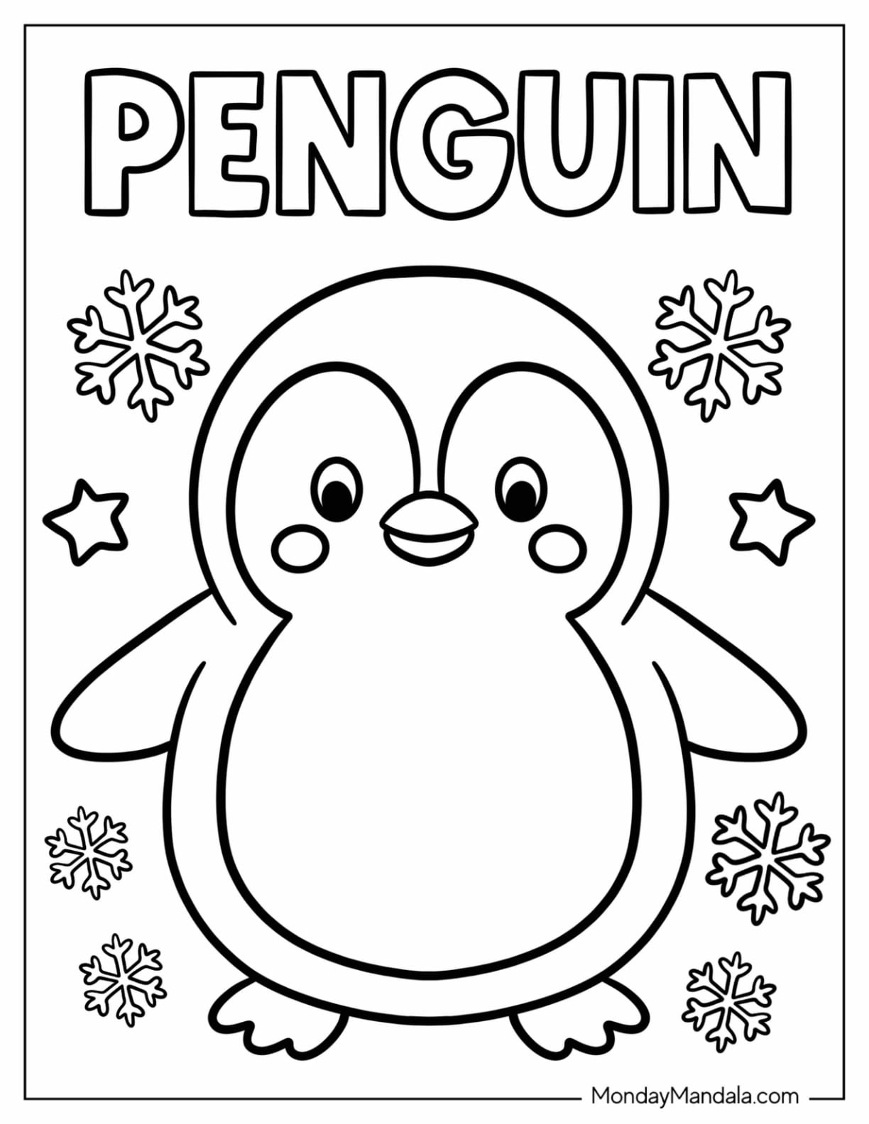 penguin colouring pages printable penguin colouring pages printable