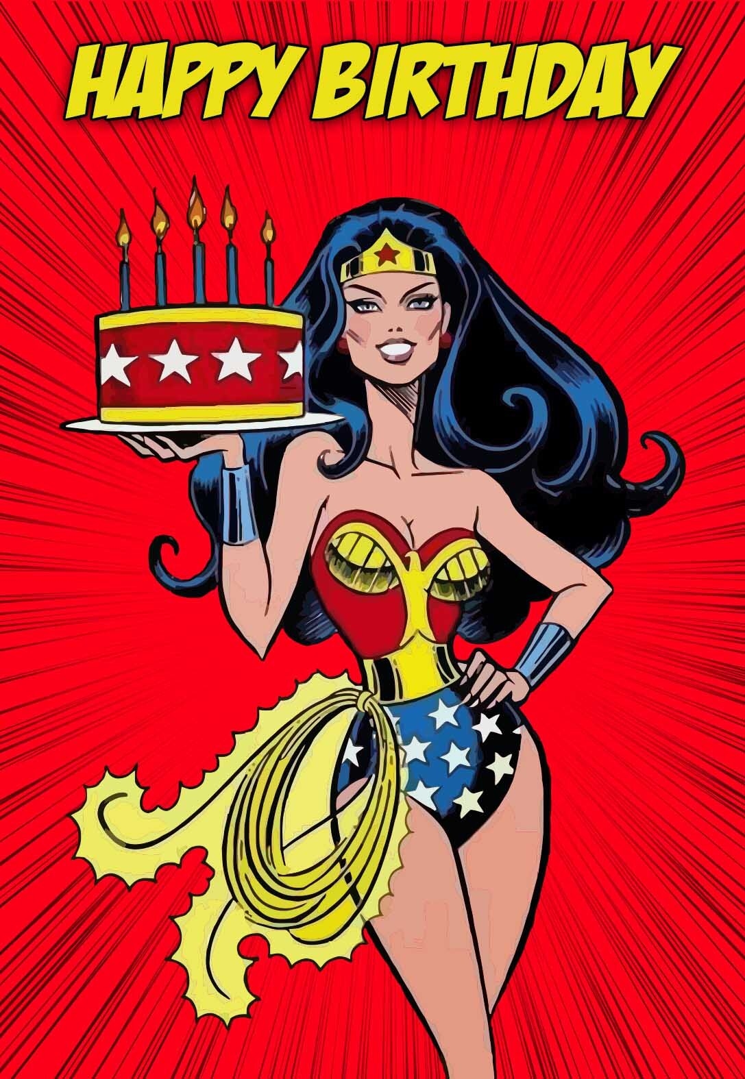 5 Wonder Woman Printable Birthday Cards PRINTBIRTHDAY CARDS 5 Wonder Woman Printable Birthday Cards PRINTBIRTHDAY CARDS
