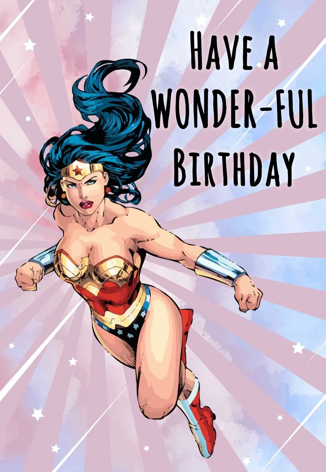 5 Wonder Woman Printable Birthday Cards PRINTBIRTHDAY CARDS 5 Wonder Woman Printable Birthday Cards PRINTBIRTHDAY CARDS