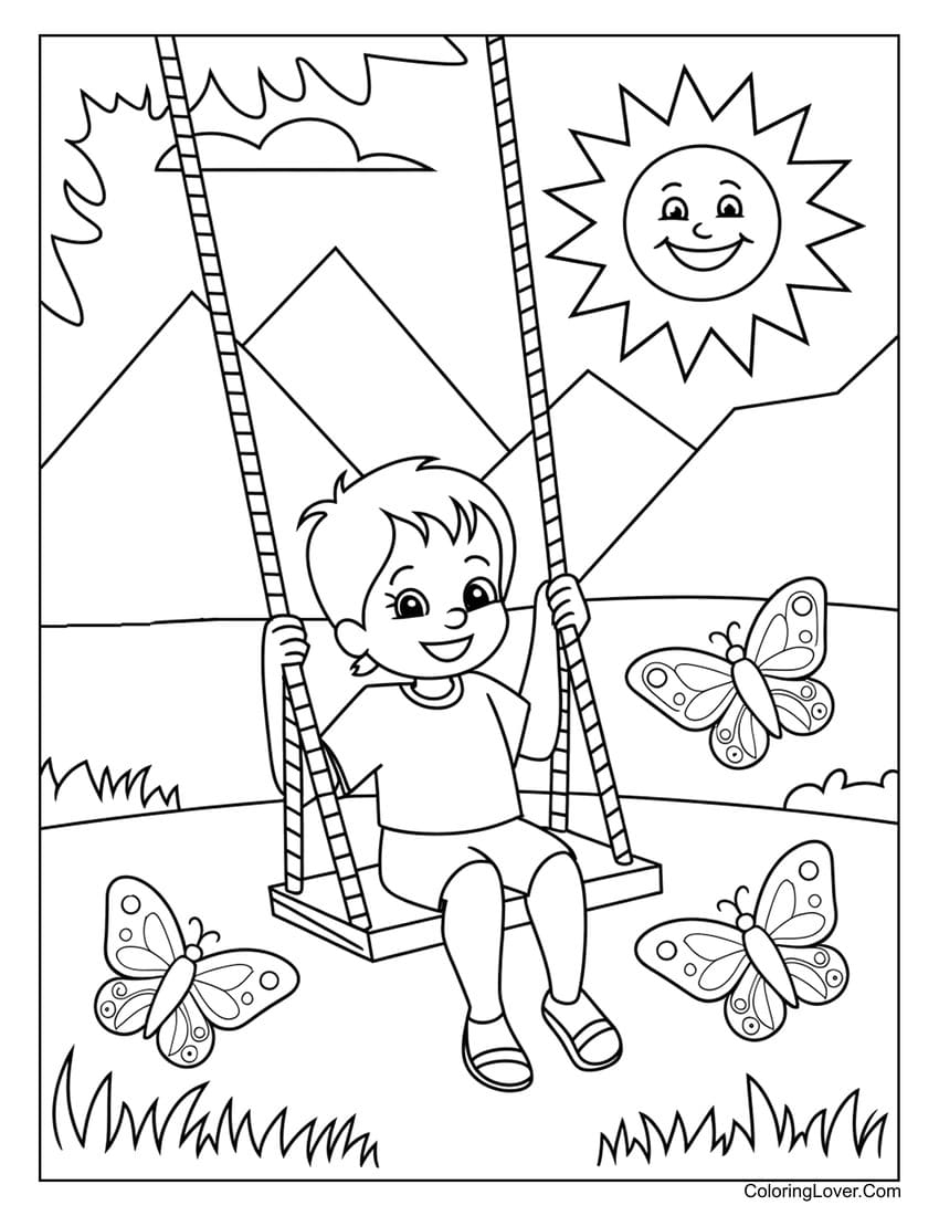 summertime coloring pages free printables summertime coloring pages free printables