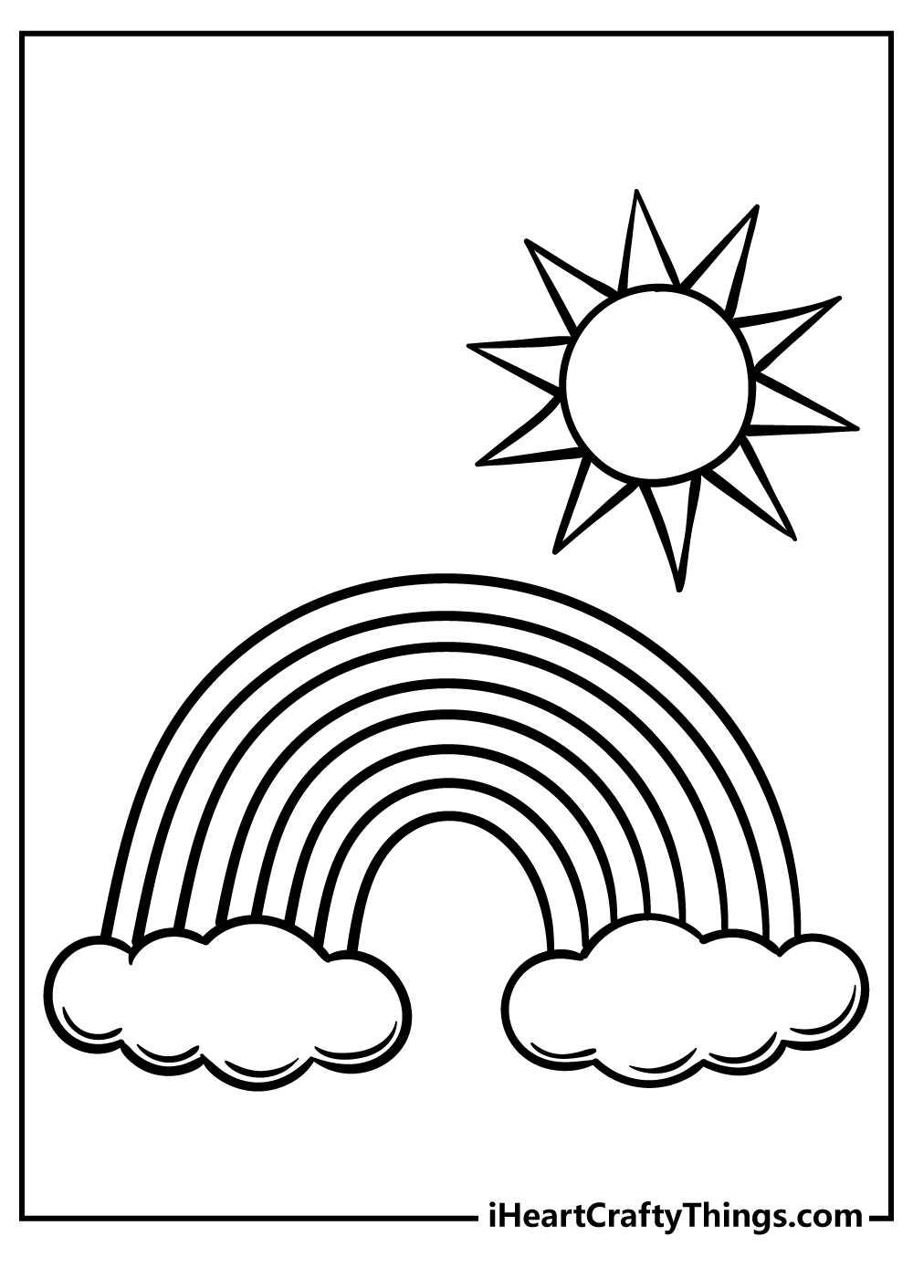 64 Rainbow Coloring Pages 100 Free Printables 64 Rainbow Coloring Pages 100 Free Printables