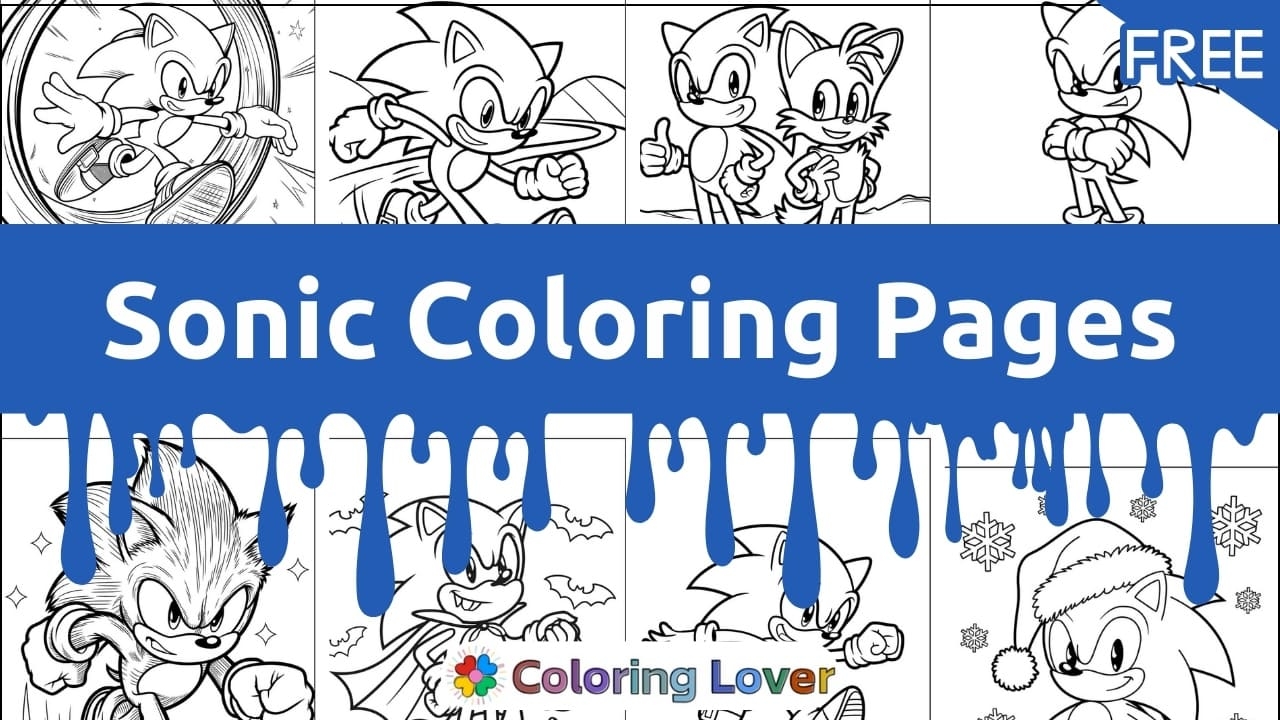 64 Sonic Coloring Pages Free Printables For All Ages 64 Sonic Coloring Pages Free Printables For All Ages