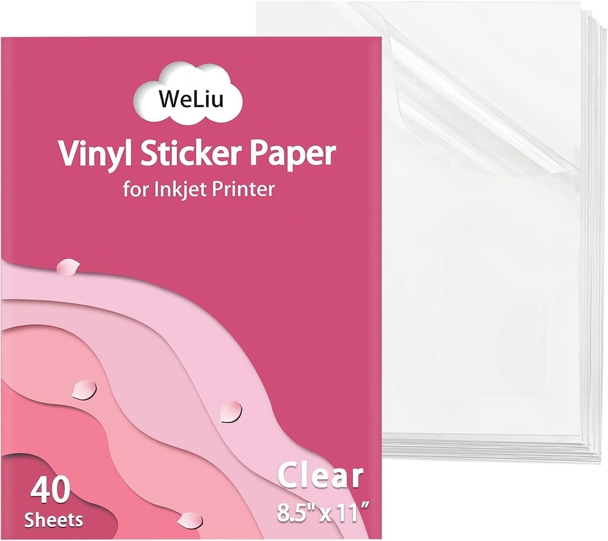 8 5 X 11 Full Sheet Printable Transparent Sticker Paper 40 Sheets EBay 8 5 X 11 Full Sheet Printable Transparent Sticker Paper 40 Sheets EBay