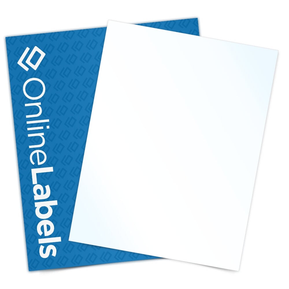 8 5 X 11 Sticker Paper Clear Gloss Laser OL177CL 8 5 X 11 Sticker Paper Clear Gloss Laser OL177CL