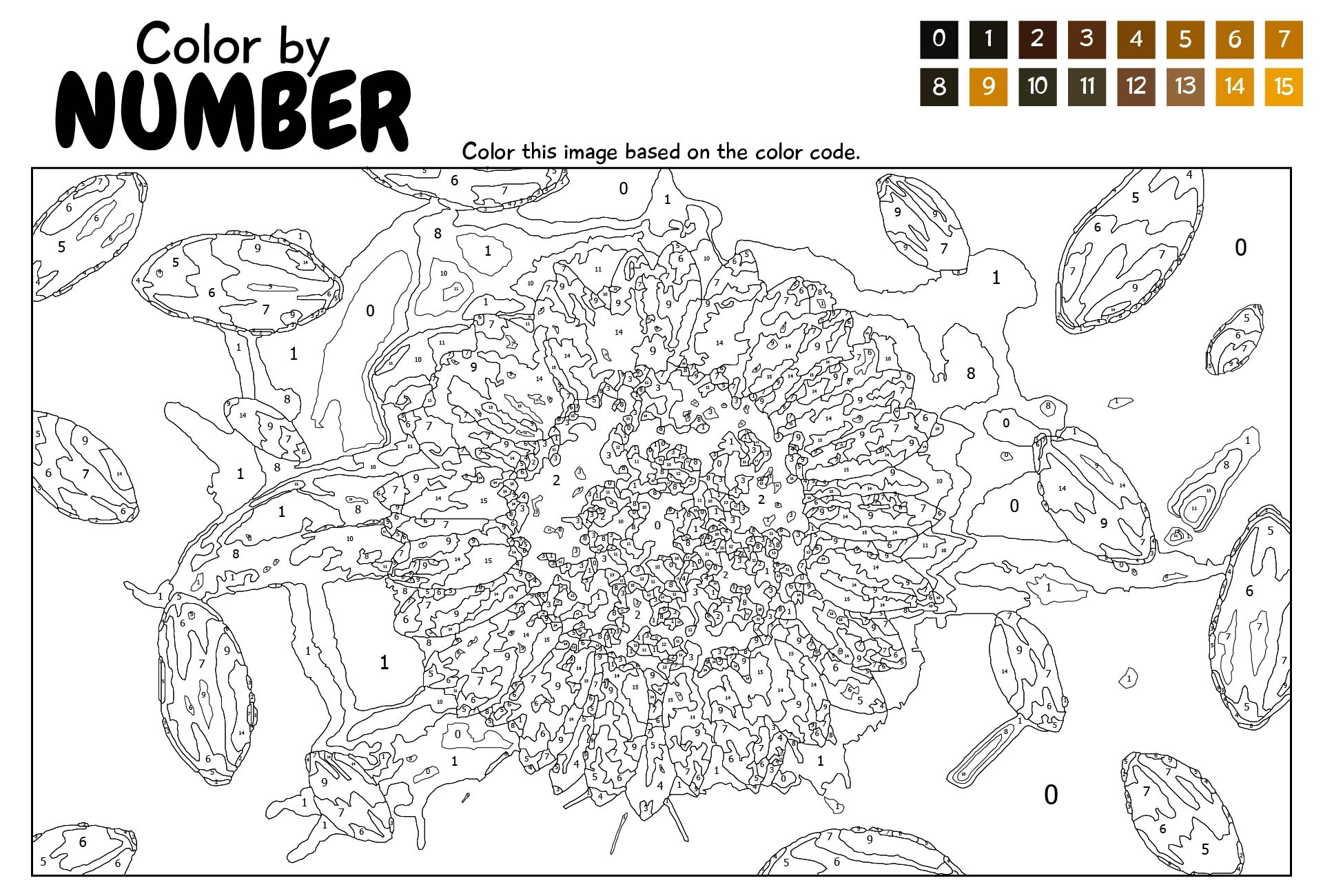 Advanced Color By Number 20 Free PDF Printables Printablee Advanced Color By Number 20 Free PDF Printables Printablee