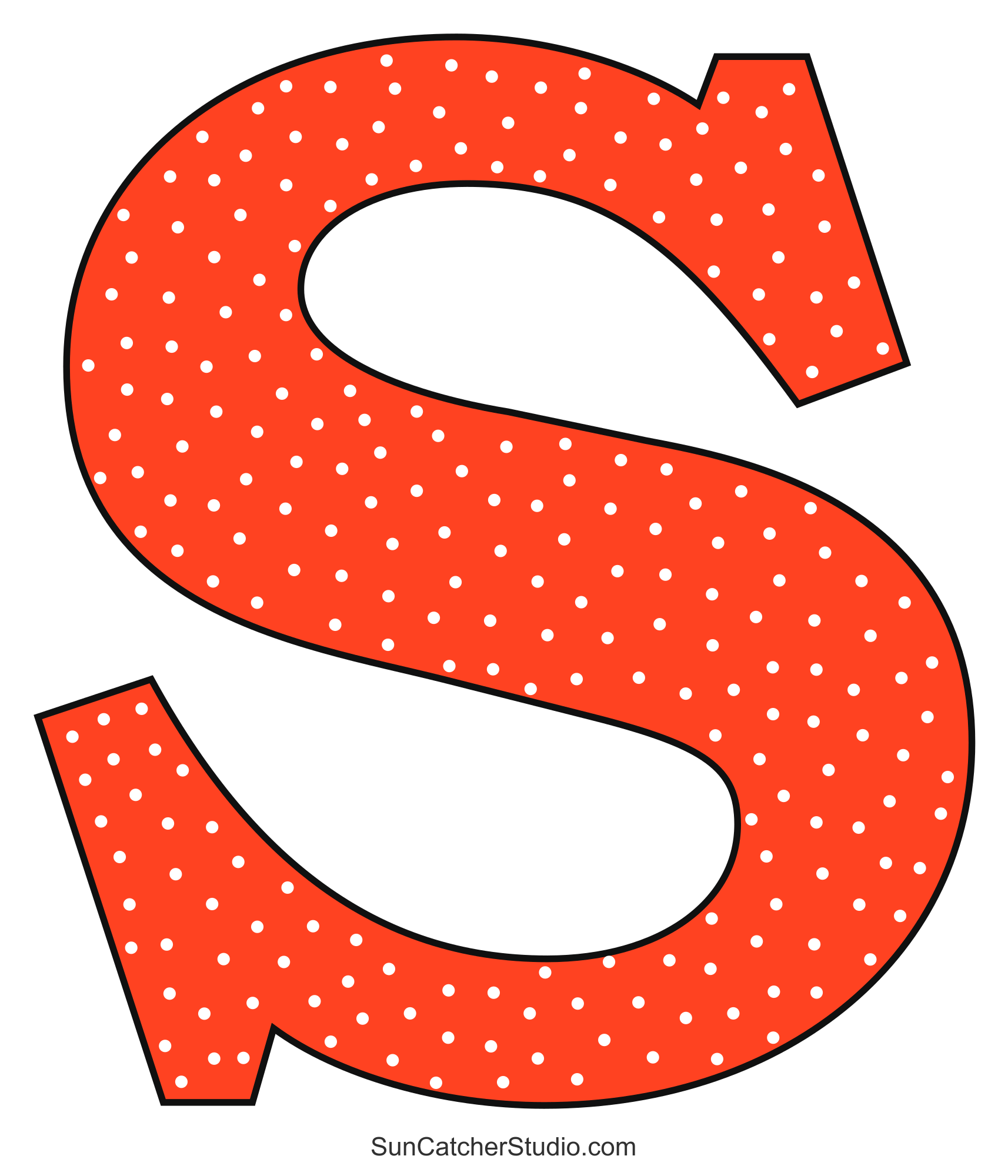 full page printable letters