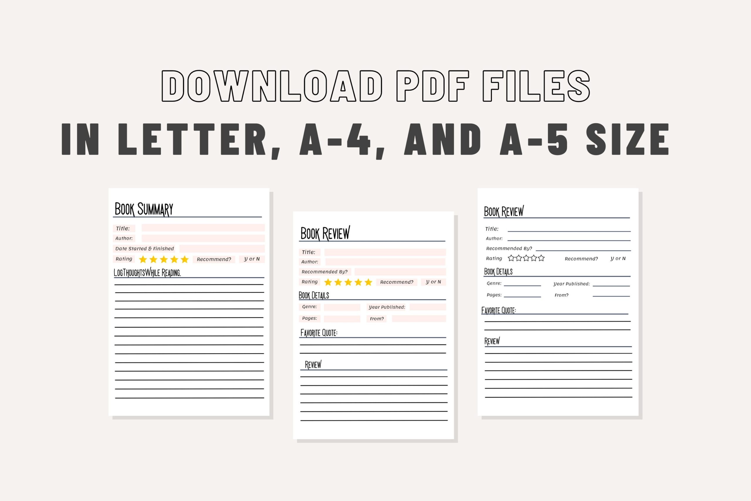 business book summaries printable