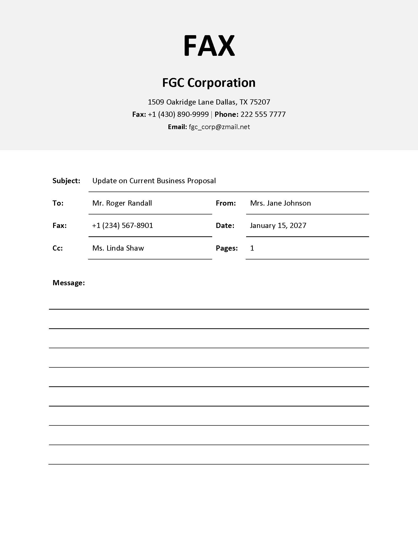printable fax cover sheets