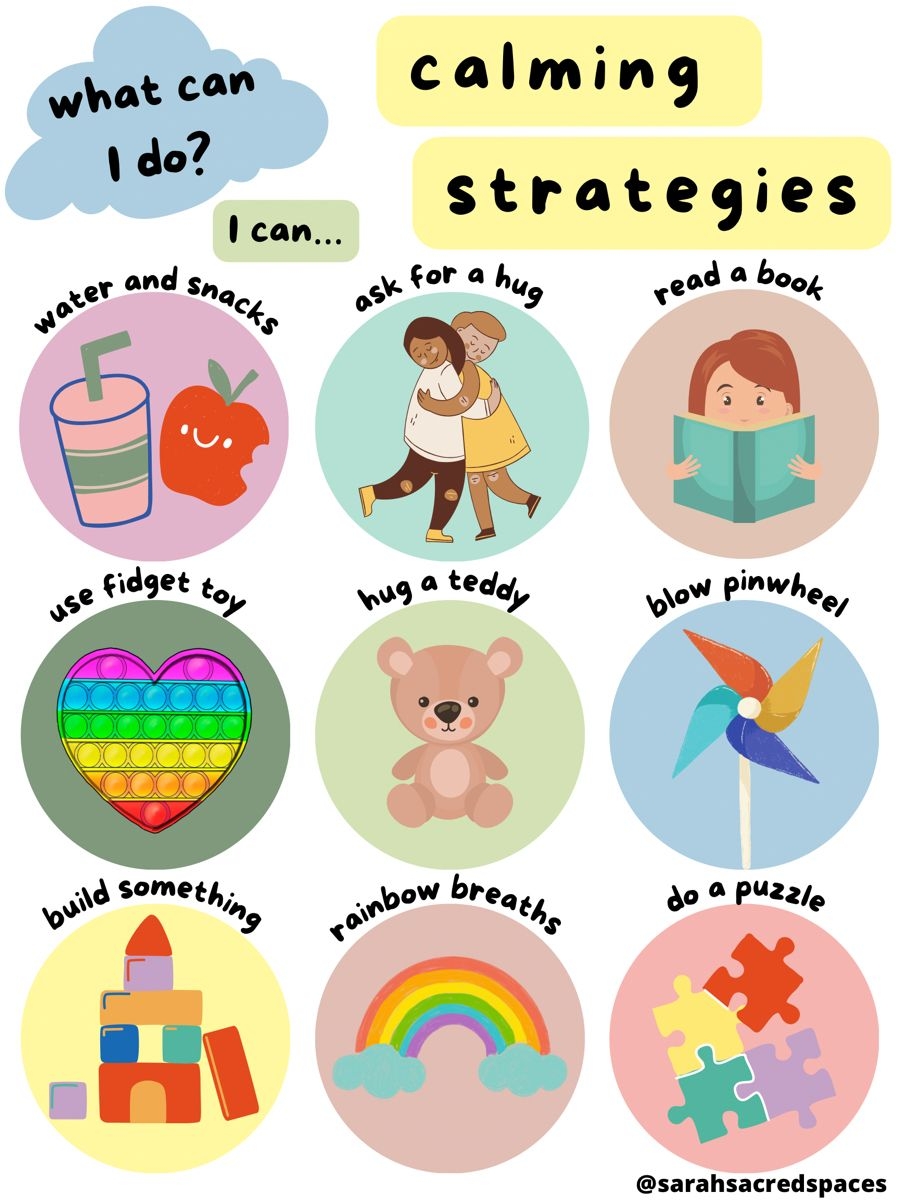 Calming Corner Printables Printable Party Favors