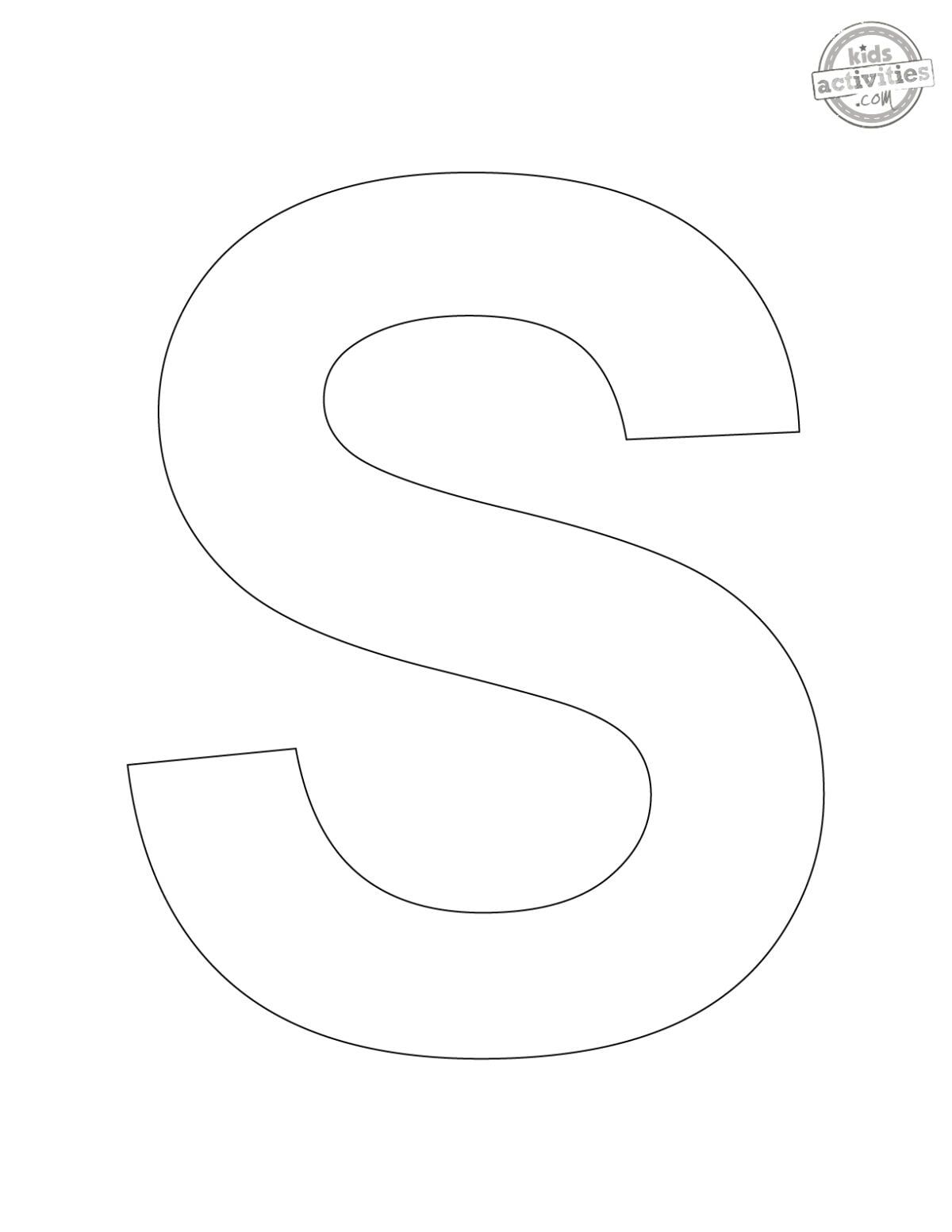 Cardboard Letters Templates To Print Kids Activities Blog Cardboard Letters Templates To Print Kids Activities Blog