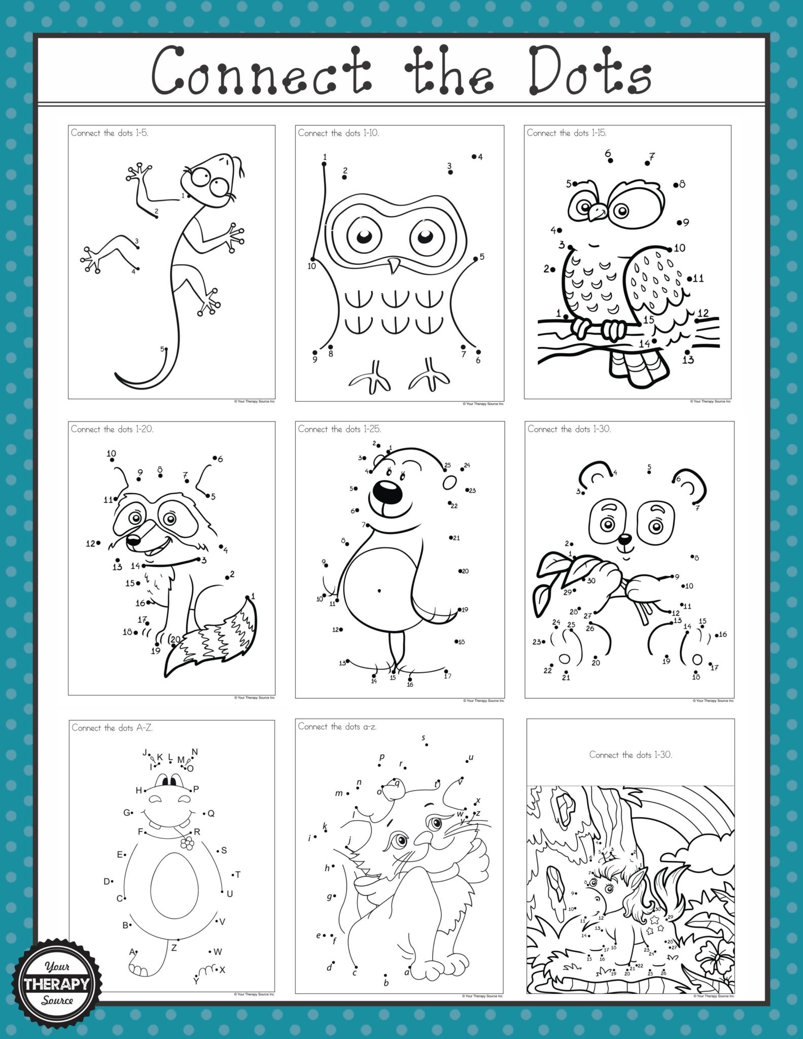 Connect The Dots Easy To More Difficult Growing Play Connect The Dots Easy To More Difficult Growing Play