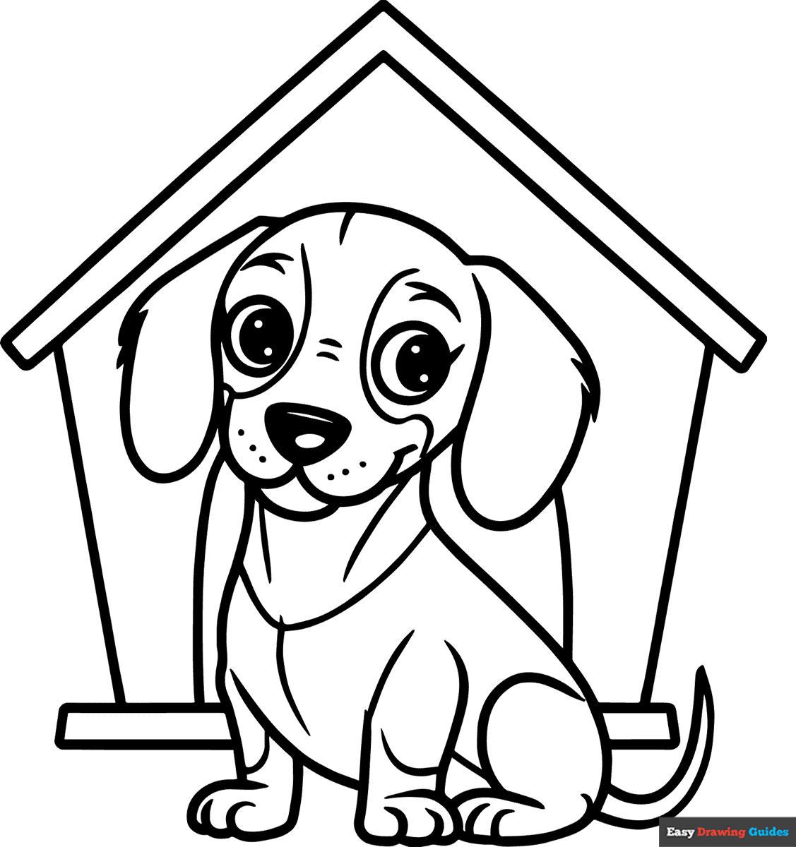 dog coloring pages free printable