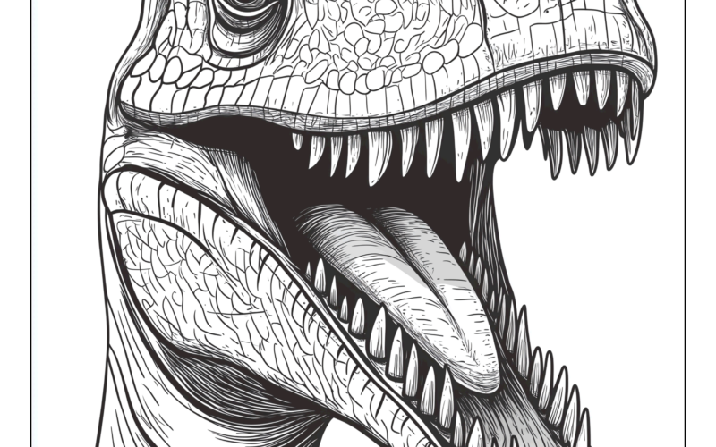 Dinosaur Coloring Pages And Coloring Sheets Free Printables Lettering SVG Files Tools Apps