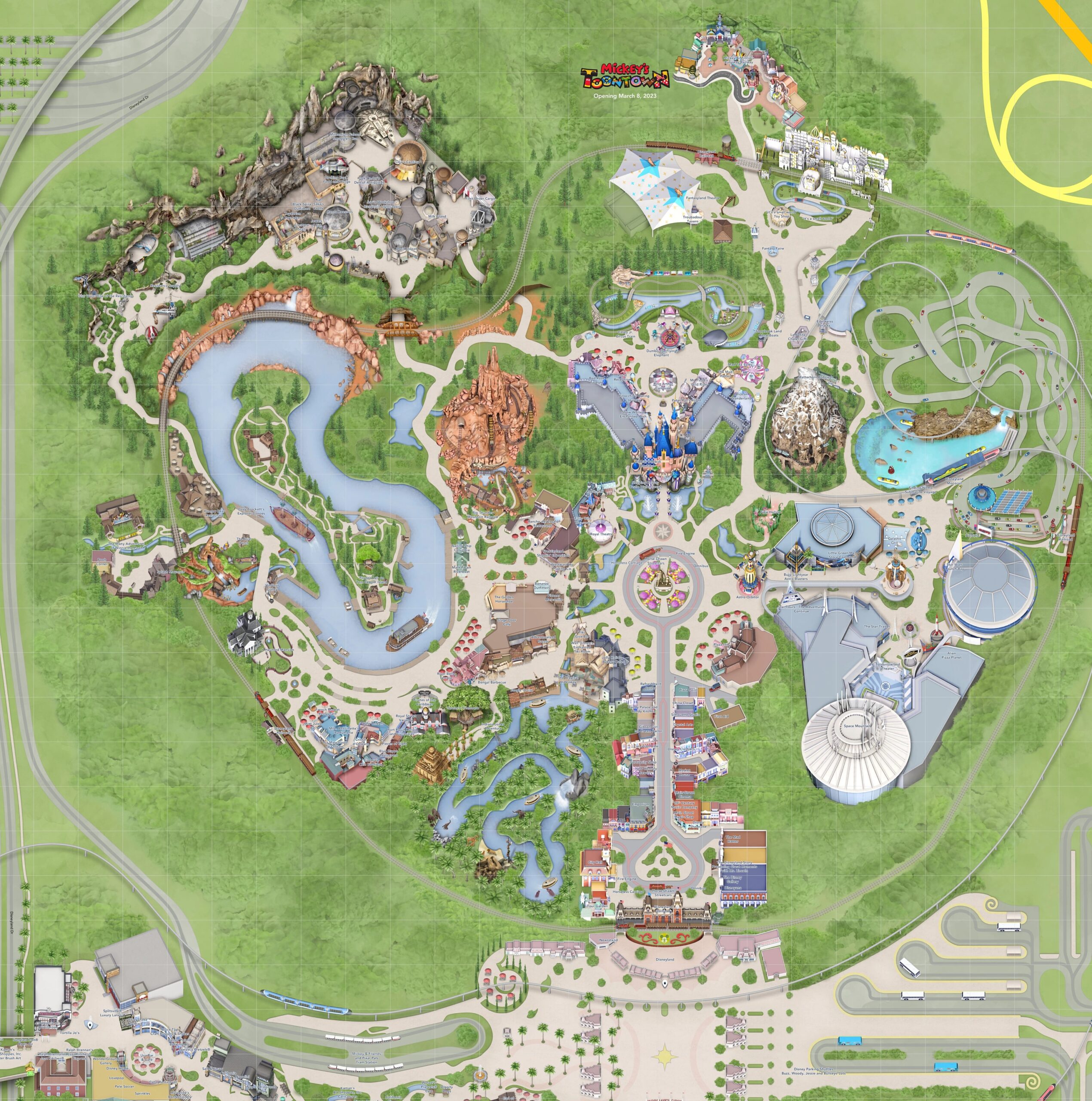 disneyland park map printable