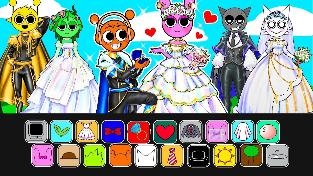 DIY Fashion Sprunki Paper Doll OREN s Crazy Proposal To PINKI What Happens Next YouTube DIY Fashion Sprunki Paper Doll OREN s Crazy Proposal To PINKI What Happens Next YouTube