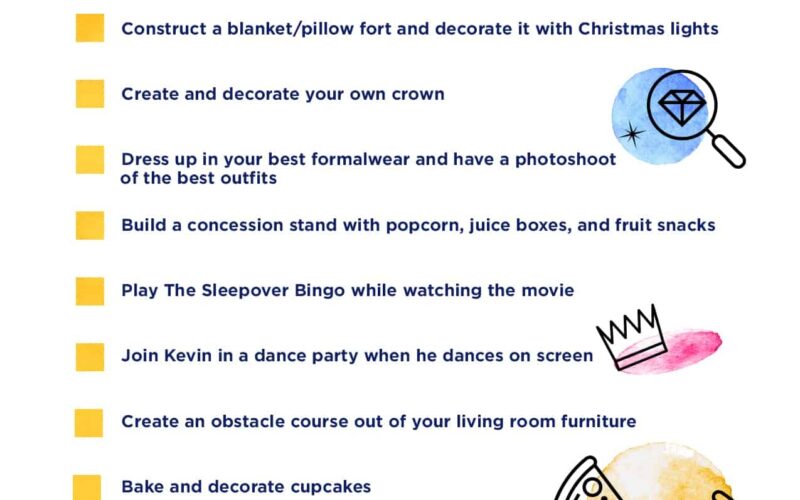 Download Fun Slumber Party Activities Printables Courtesy Of Netflix s The Sleepover Pretty Opinionated