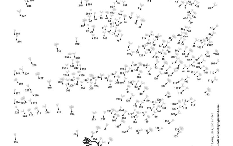 Downloadable Dot to Dot Puzzles