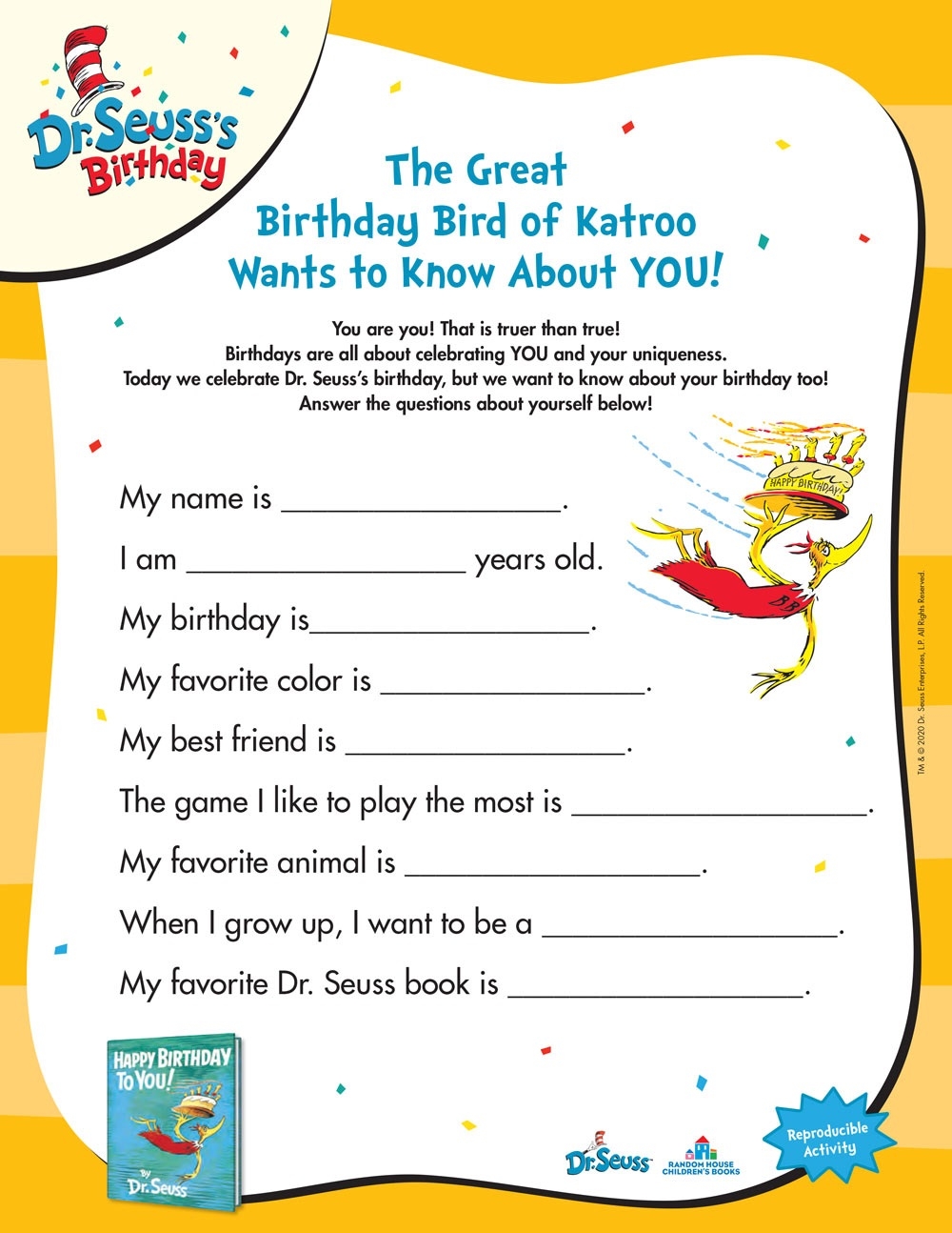 Dr Seuss Printables And Activities Brightly Dr Seuss Printables And Activities Brightly