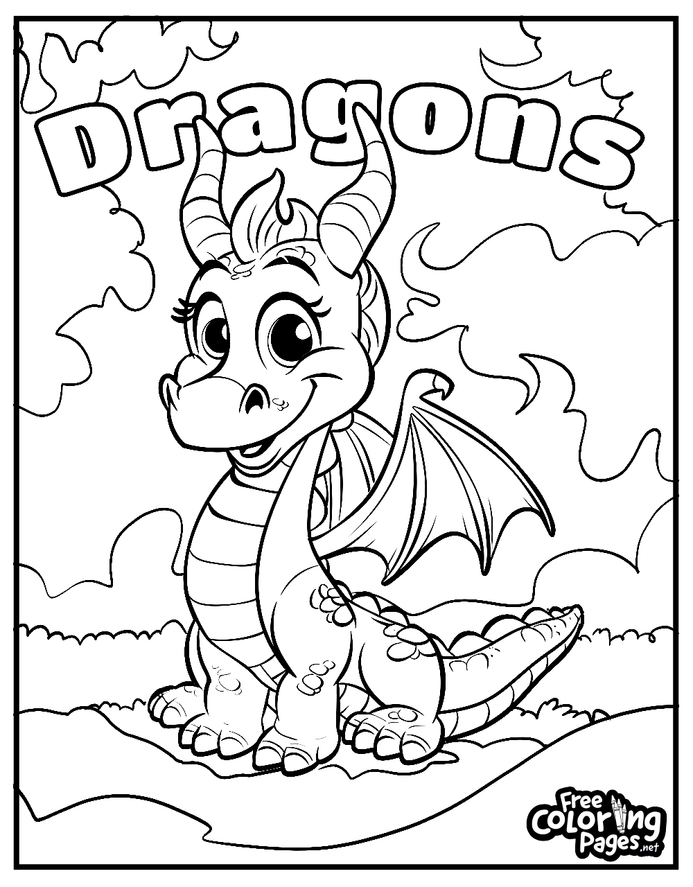free printable dragon coloring pages free printable dragon coloring pages