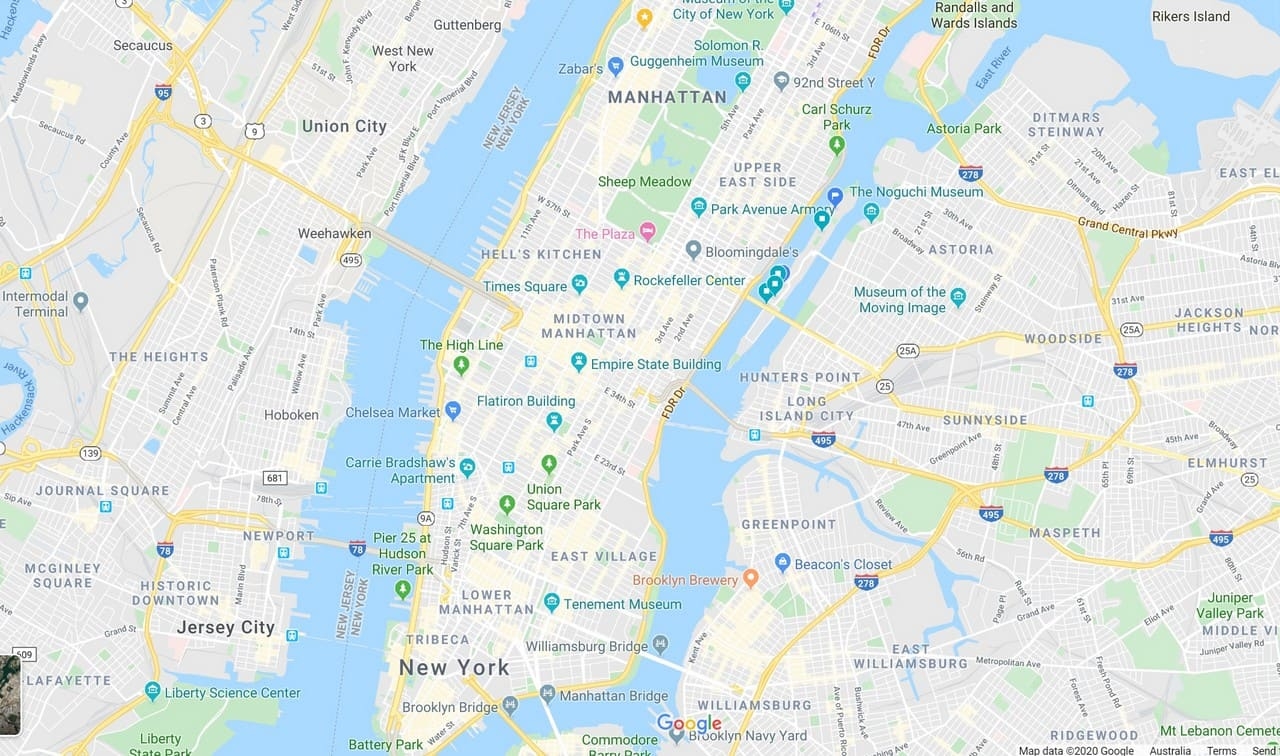 Explore Map Of Manhattan NY Detailed NYC Tourist Maps Streets Explore Map Of Manhattan NY Detailed NYC Tourist Maps Streets