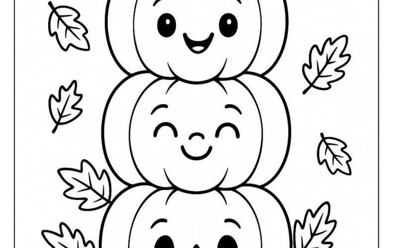 Fall Coloring Pages Free Printables
