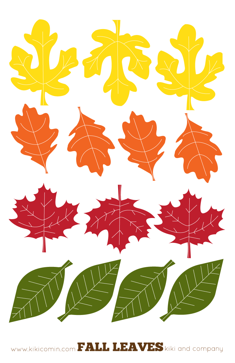 Fall Leaf Garland Kiki Company Fall Leaf Garland Kiki Company