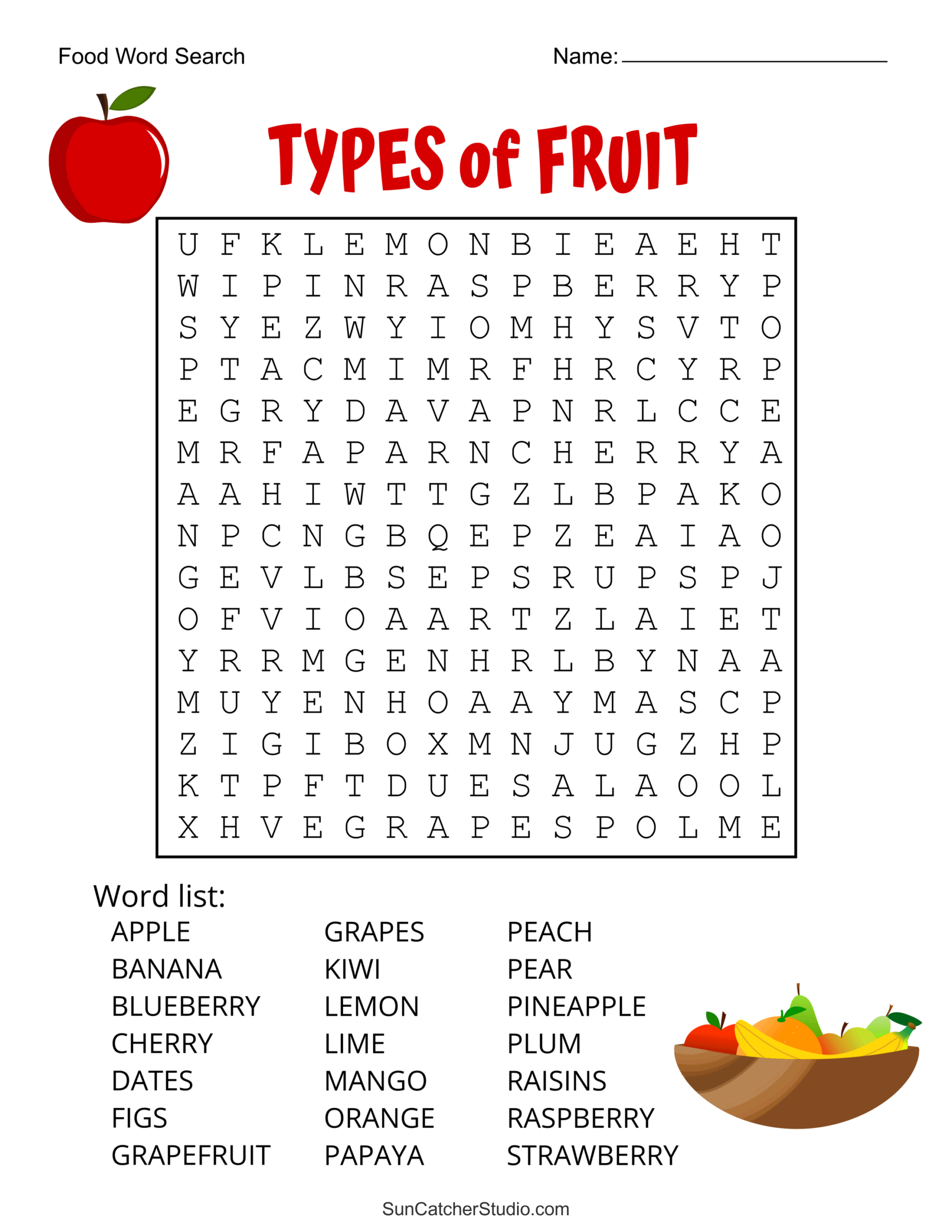 Food Word Search Free Printable Puzzles Free Printables Lettering SVG Files Tools Apps Food Word Search Free Printable Puzzles Free Printables Lettering SVG Files Tools Apps
