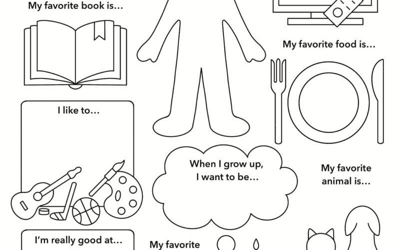Free All About Me Worksheet