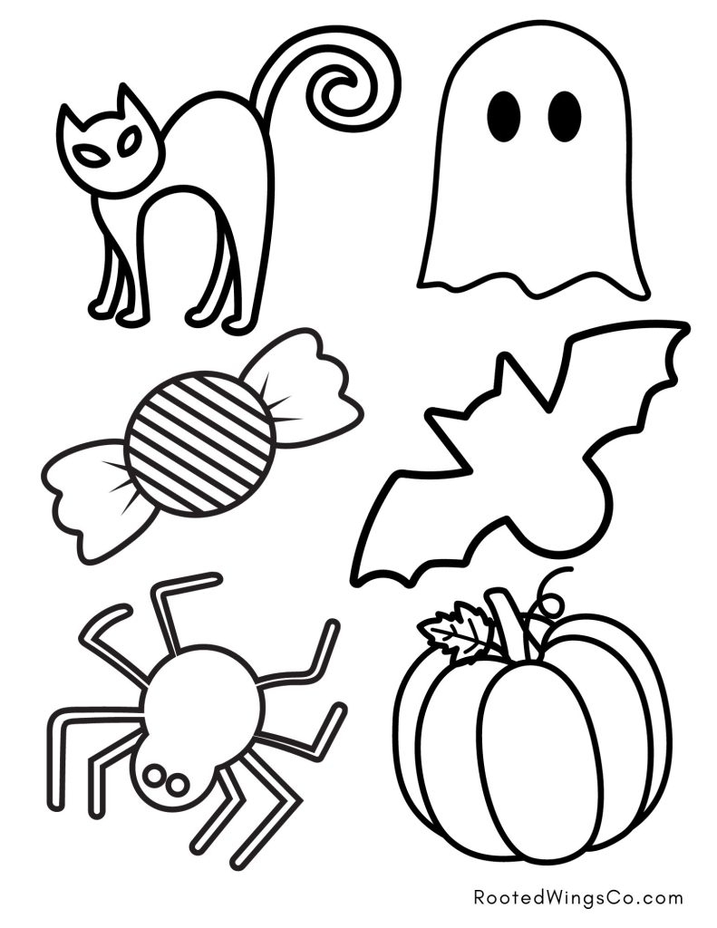 free coloring pages for halloween printable free coloring pages for halloween printable