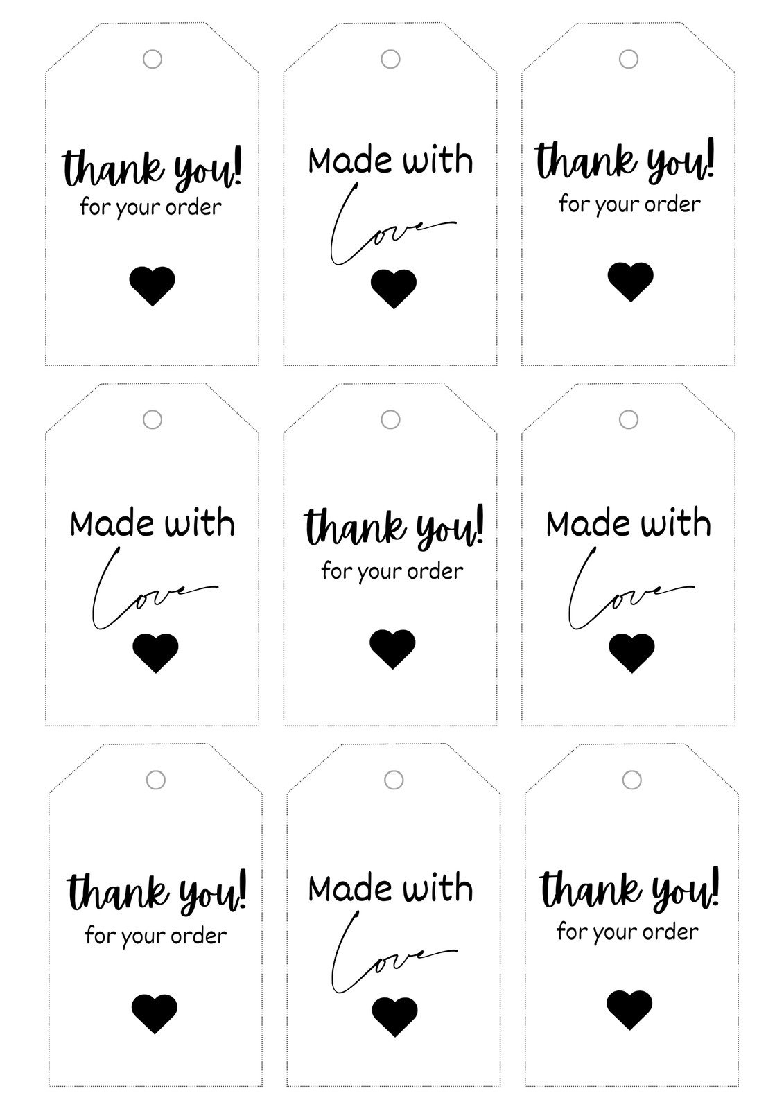 Free Printable And Customizable Gift Tag Templates Canva Free Printable And Customizable Gift Tag Templates Canva