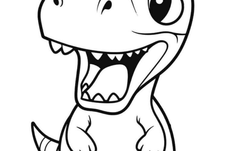 Free Printable Dinosaur Coloring Pages Itsy Bitsy Fun