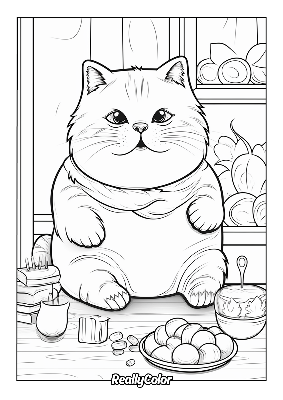 cats coloring pages printable