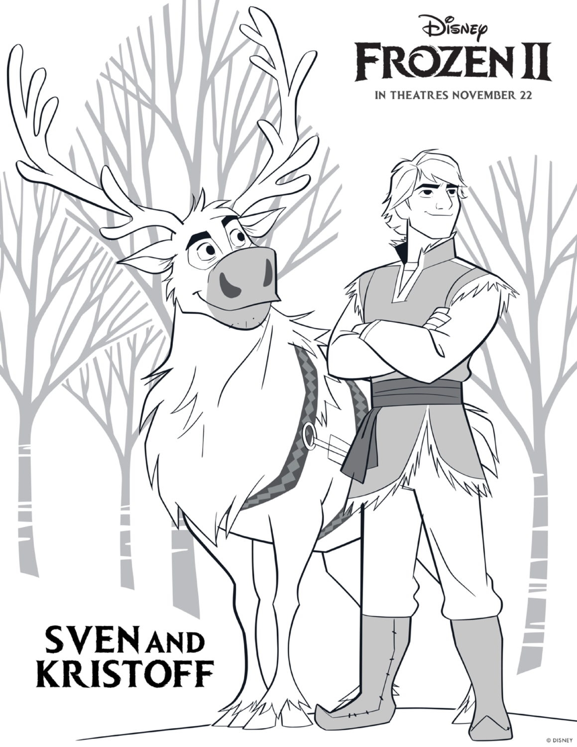 frozen coloring pages printable free