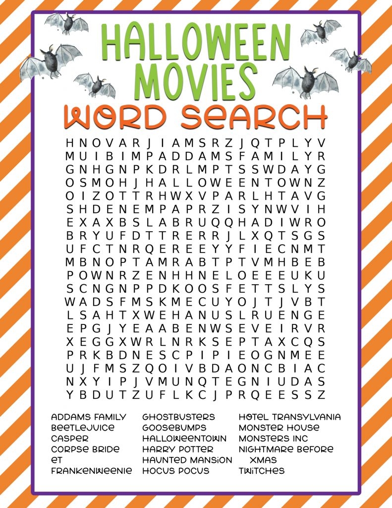 Free Printable Halloween Word Search Pineapple Paper Co Free Printable Halloween Word Search Pineapple Paper Co