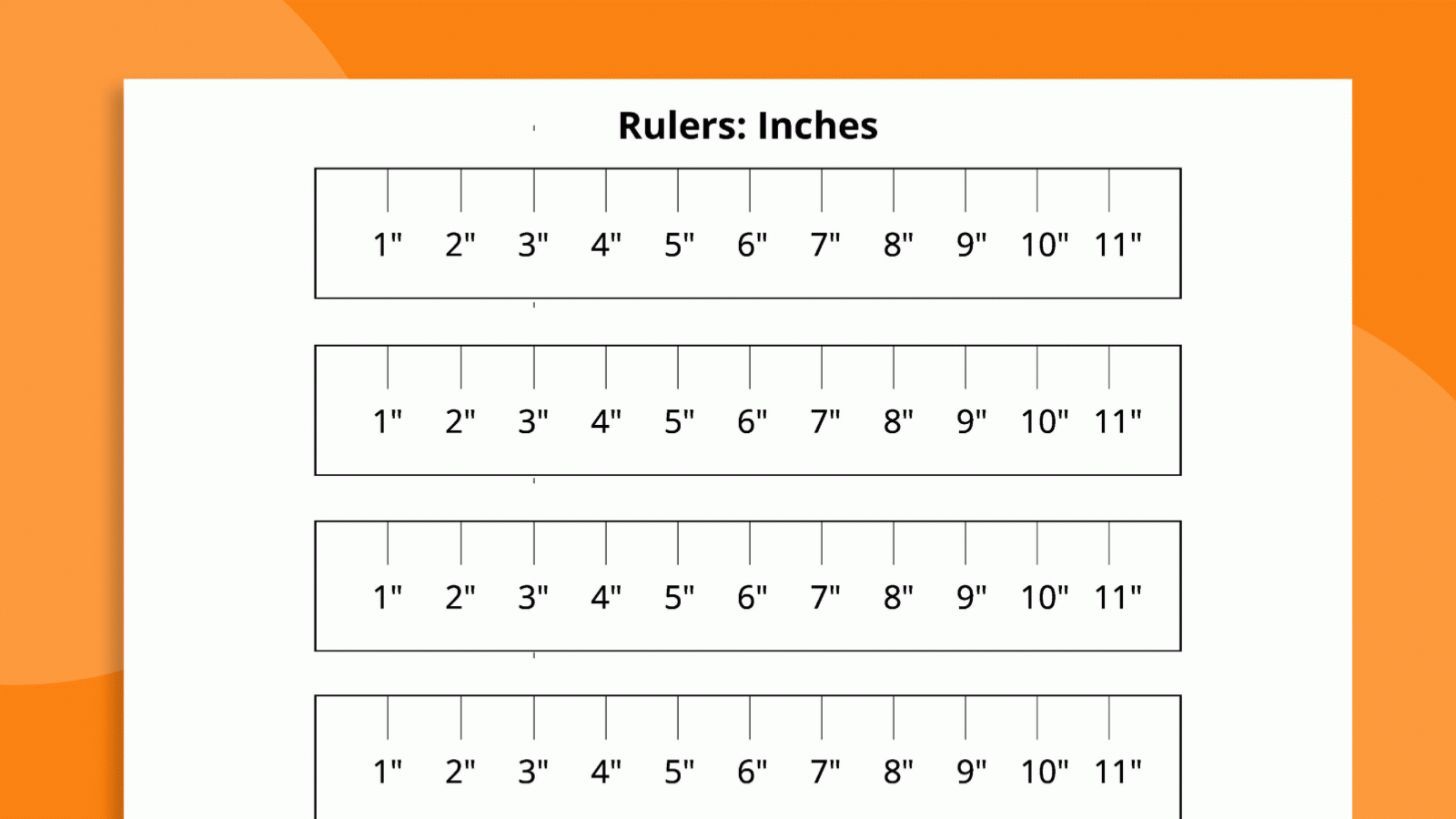 Free Printable Ruler Bundle
