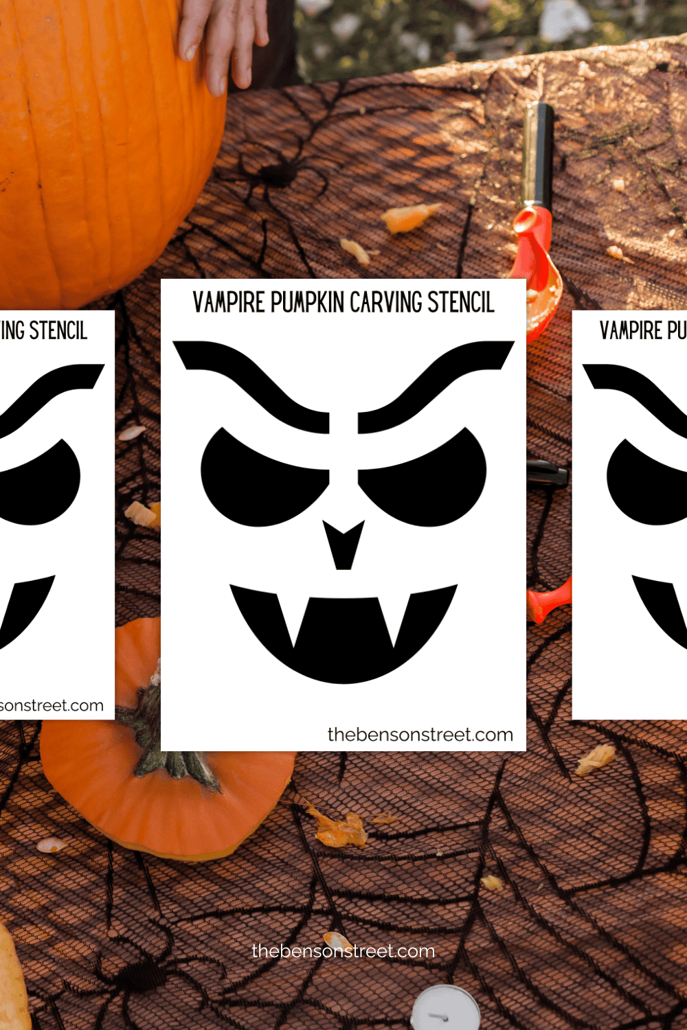 Free Printable Vampire Pumpkin Stencil For Halloween Free Printable Vampire Pumpkin Stencil For Halloween